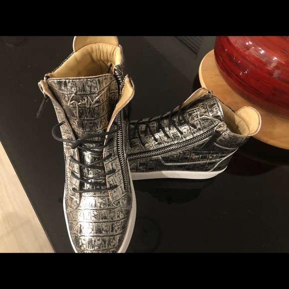 Giuseppe Zanotti Double Zip Mid Sneakers (No Box) - Picture 3 of 5